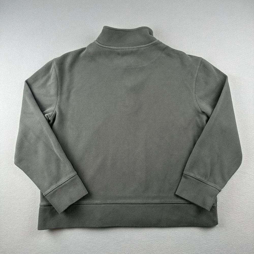 Banana Republic Men's‎ Gray Waffle Quarter Zip Pullover Size XL